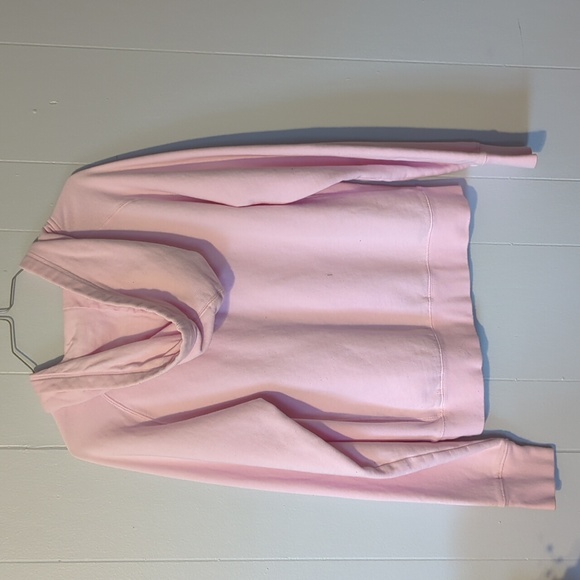 Ladies Snap On Medium Pink Hoodie - Picture 2 of 3